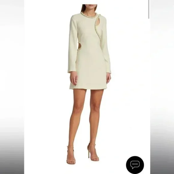 Jonathan Simkhai | Dresses | Jonathan Simkhai Katharine Diamante  Embroidered Minidress